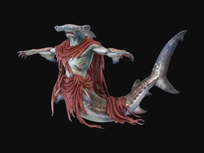 3D model for Ragged Tidewalker