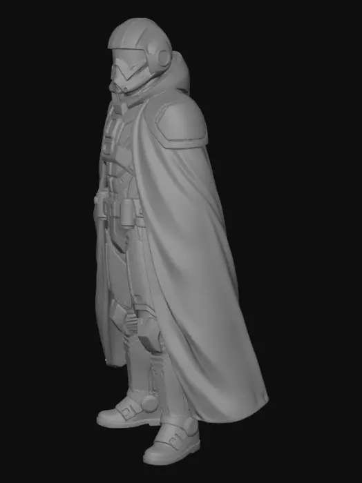 3D model for White knite