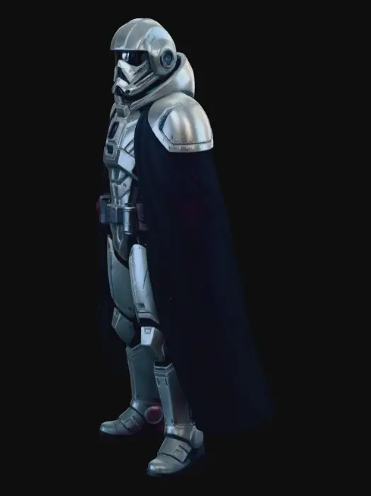 3D model for White knite