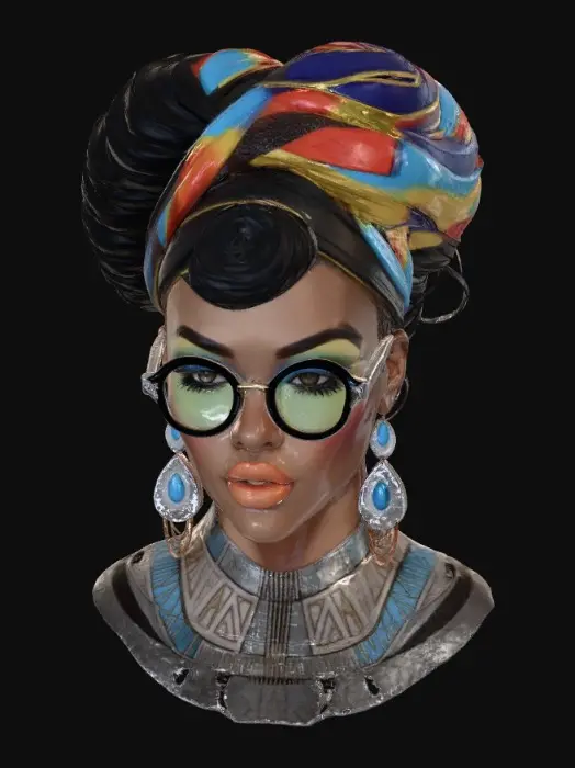 3D model for Elegance in Color