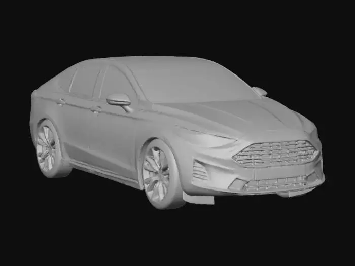 3D model for Elegant Sedan,