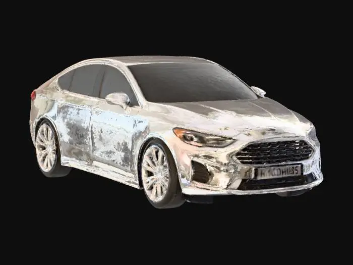 3D model for Elegant Sedan,