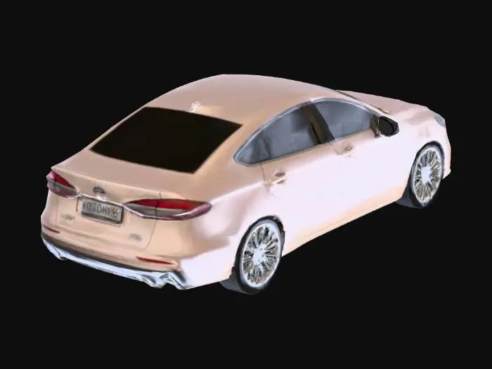 3D model for Ford Fusion 2019