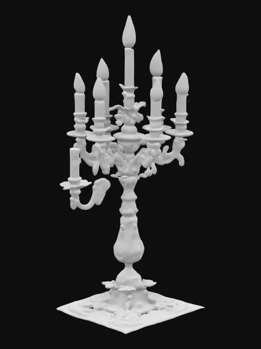 3D model for Antique Candelabra Luminaire