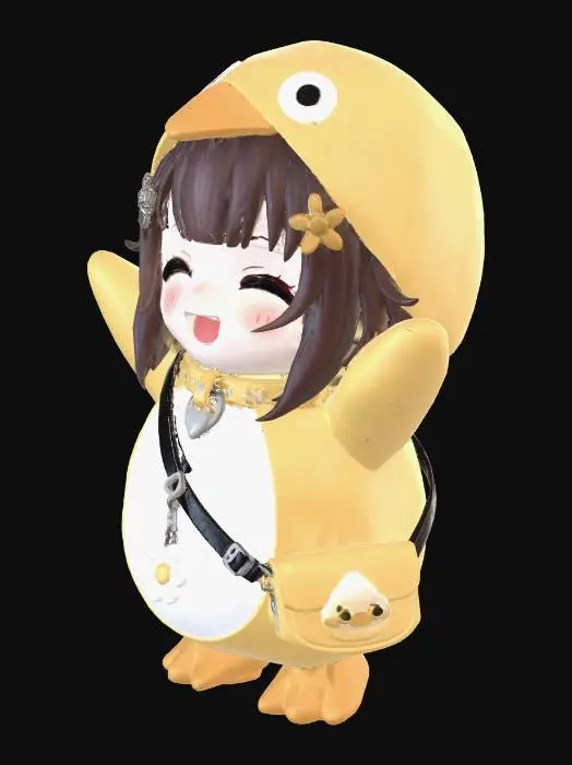 3D model for Joyful Duckling