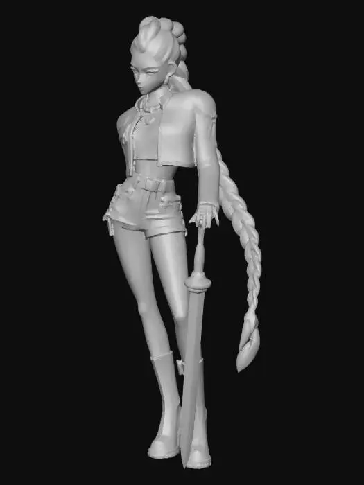 3D model for Violet Vanguard