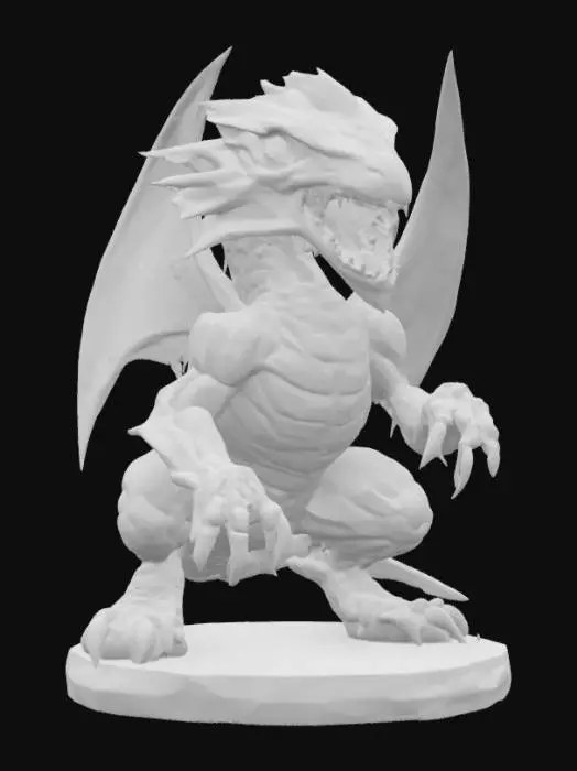 3D model for Blue-Eyes dragon