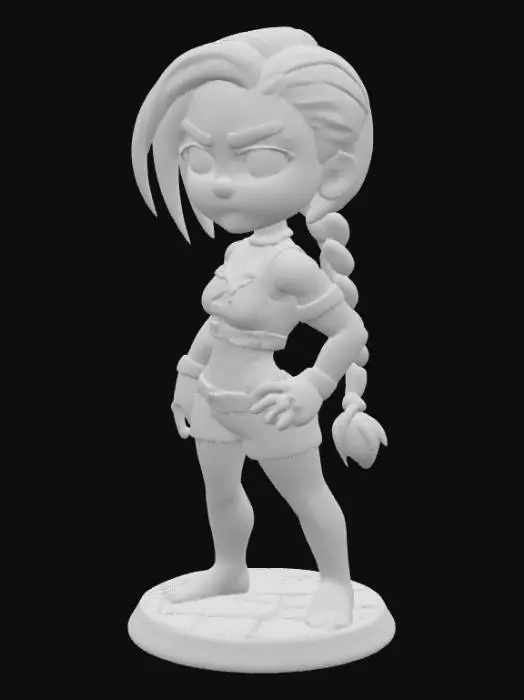 3D model for jinx
