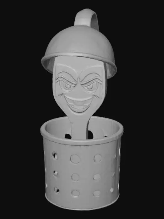 3D model for Paintbrush Capers, #villain#