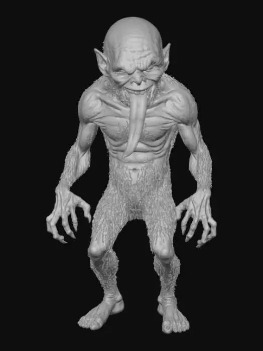 3D model for Akaname , #villain#, #villain#