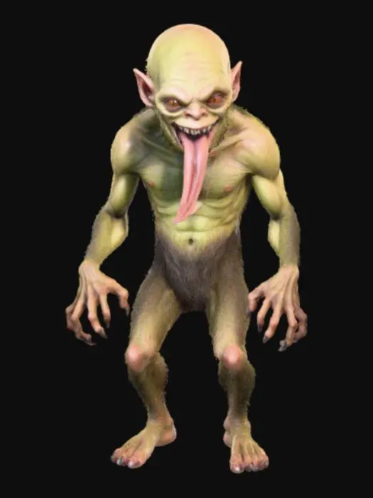 3D model for Akaname , #villain#, #villain#