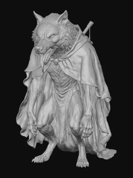 3D model for Wild Hunt Alpha, #villain#