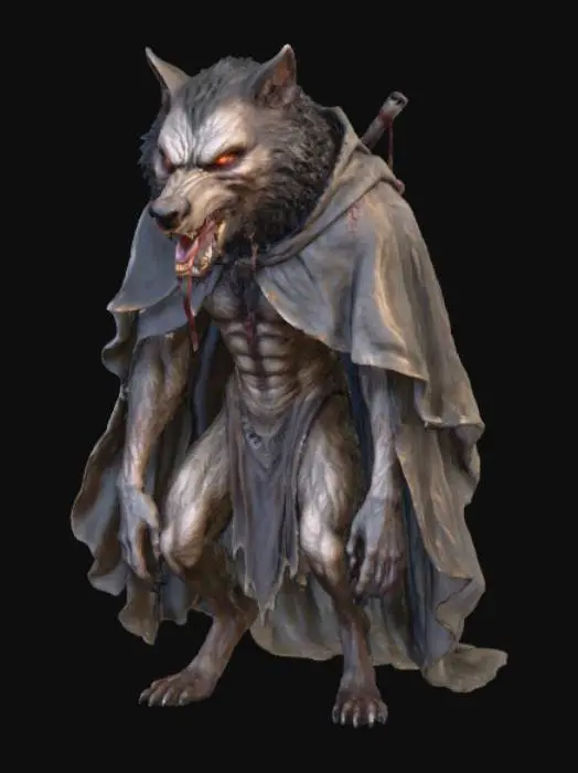 3D model for Wild Hunt Alpha, #villain#