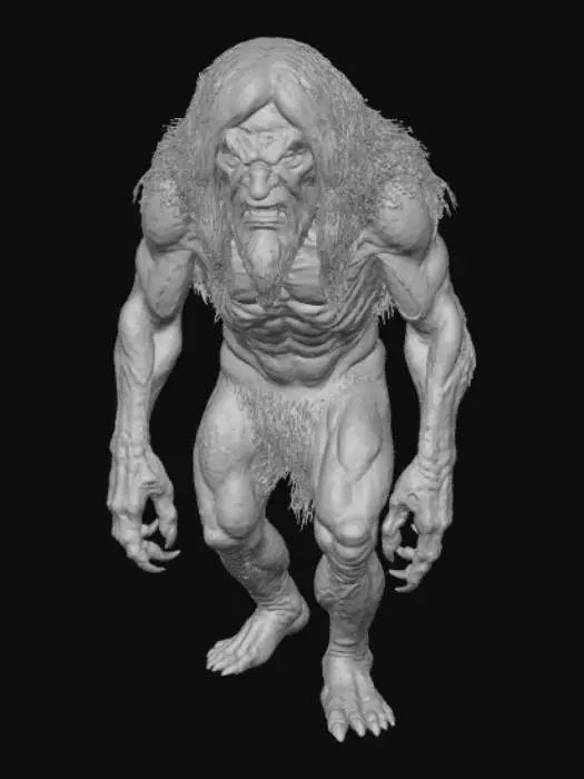 3D model for Troll Sentinel, #villain#