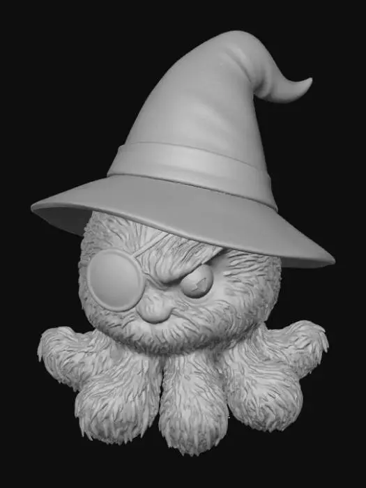 3D model for Mystic Octopirate