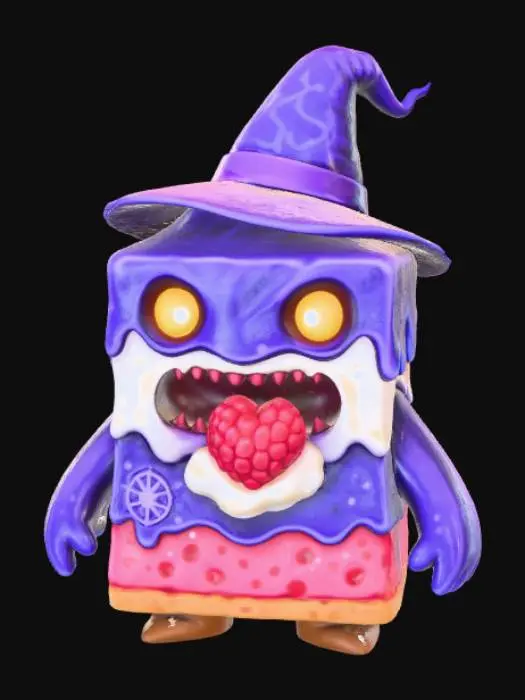 3D model for Berry Sorcerer, #Halloween2025#
