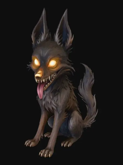 3D model for Infernal Hound, #Halloween2025#