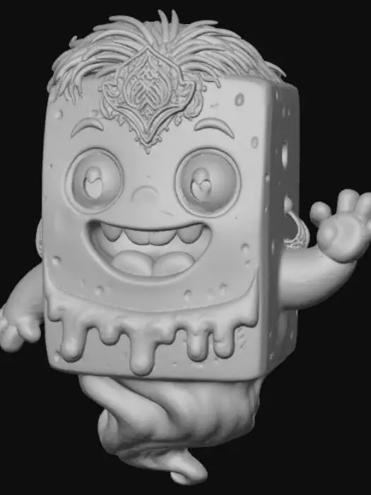 3D model for Chocolate Genie, #Halloween2025#