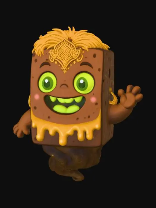 3D model for Chocolate Genie, #Halloween2025#