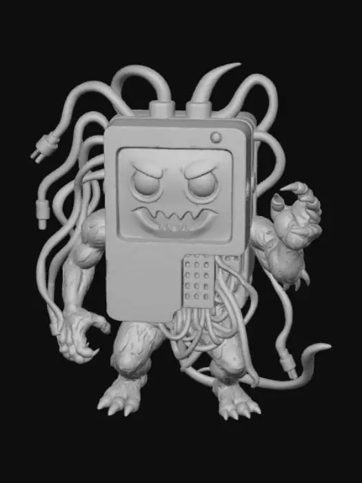 3D model for Cyborg Conductor, #Halloween2025#