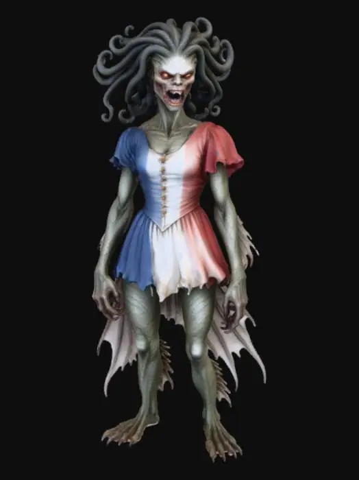 3D model for Serpent Siren, #Halloween2025#