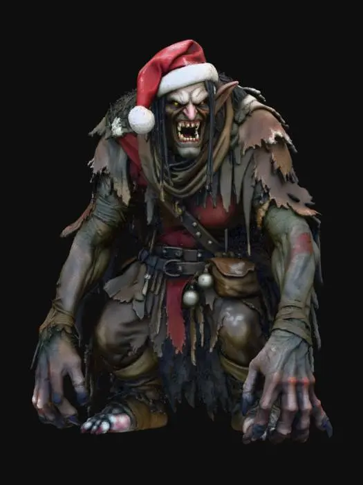 3D model for Yuletide Goblin, #Christmas2025#