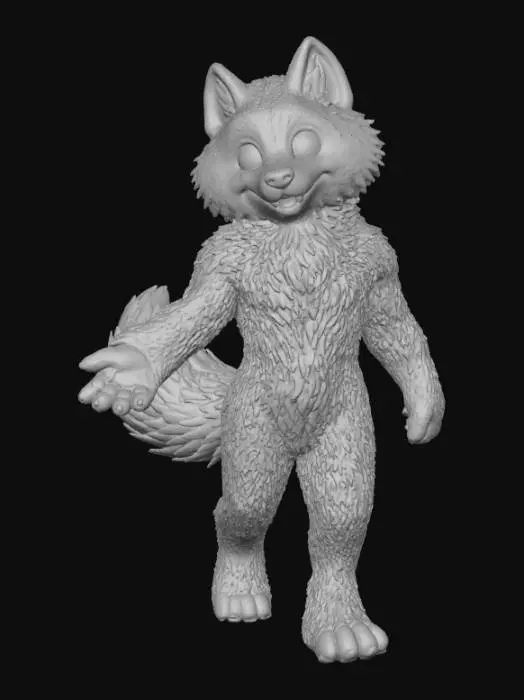 3D model for Winter Wolf Welcome, #Christmas2025#