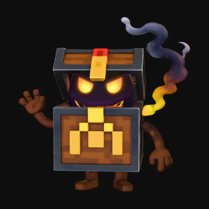 3D model for Treasure Guardian, #Halloween2025#