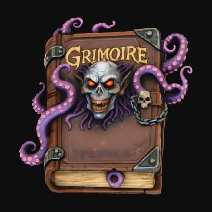 3D model for Grim Grimoire, #Halloween2025#