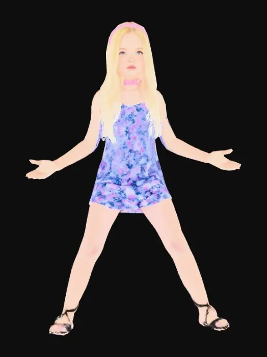 3D model for Dreamy Blossoms