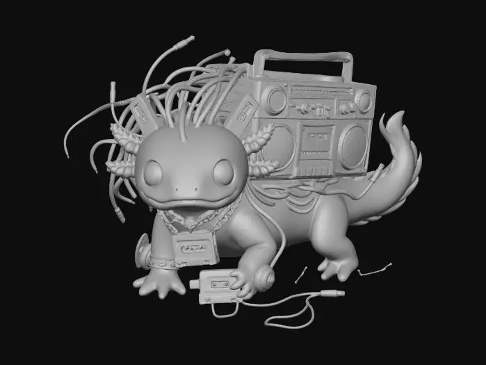 3D model for Neon Urban Dragon