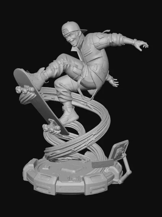 3D model for Skate Gravity