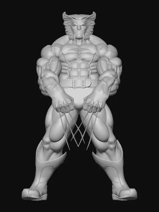 3D model for Wolverine: Clawed Colossus