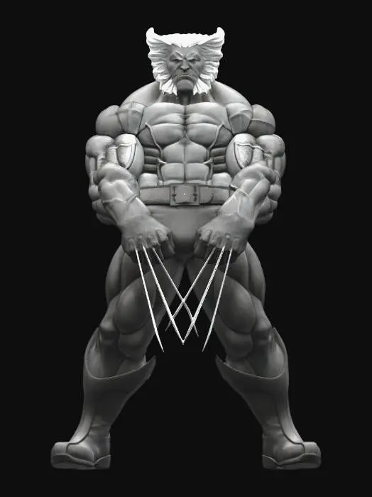 3D model for Wolverine: Clawed Colossus