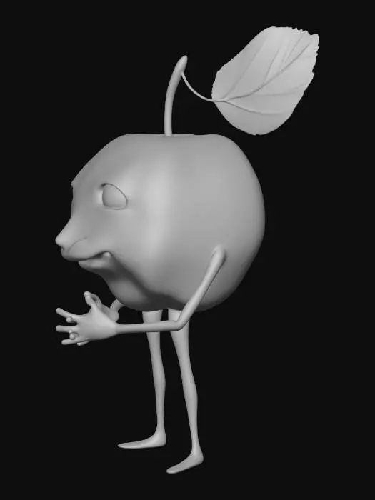 3D model for Green Apple Guy