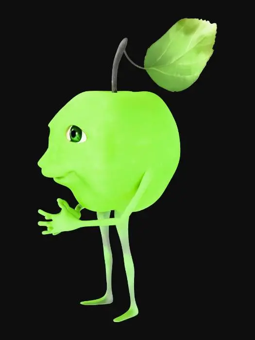 3D model for Green Apple Guy