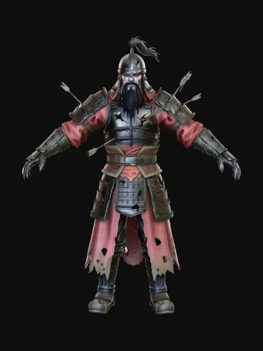 3D model for Joseon General Ghost