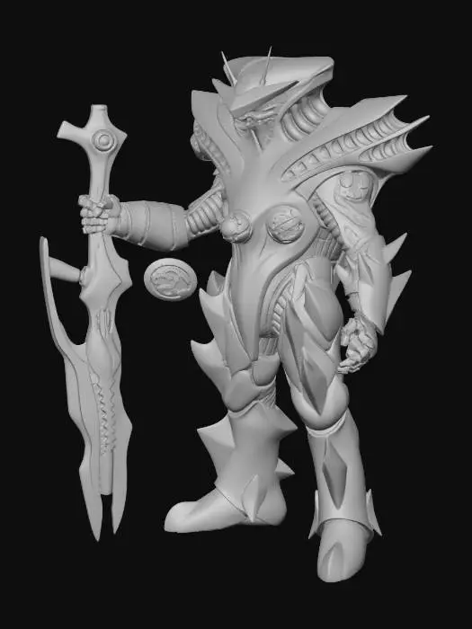 3D model for timeranger blaster mad