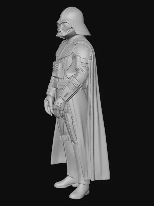 3D model for create a cyberpunk themed Darth Vader.
