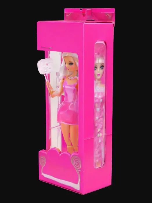 3D model for candy doll