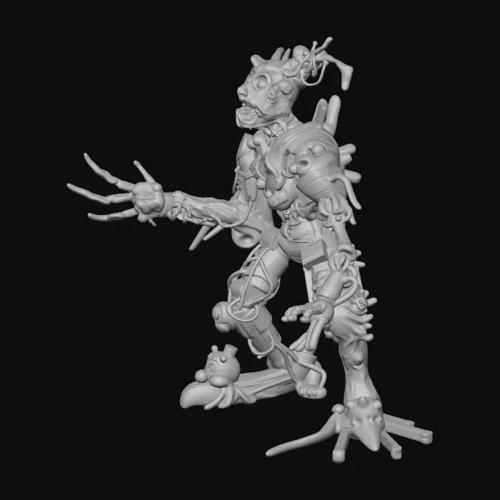 3D model for Amalgamated Horror