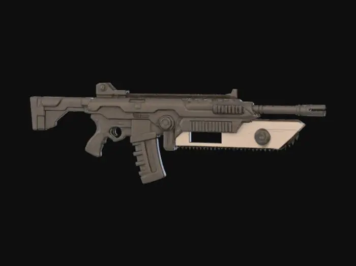 3D model for Chainsaw Rifle