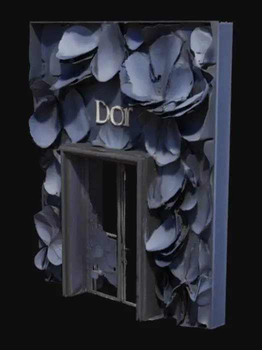 3D model for Dior Boutique Entrance