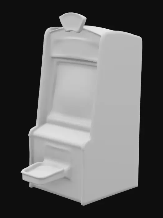 3D model for coin pusher