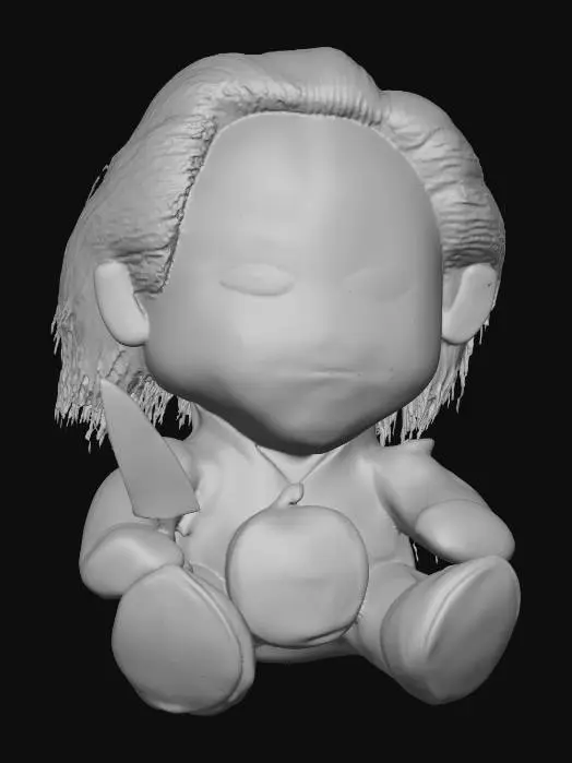 3D model for Scary Plush Doll