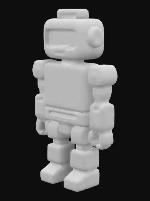 3D model for Retro Bot