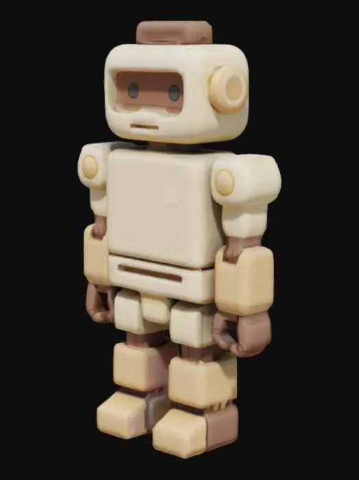 3D model for Retro Bot