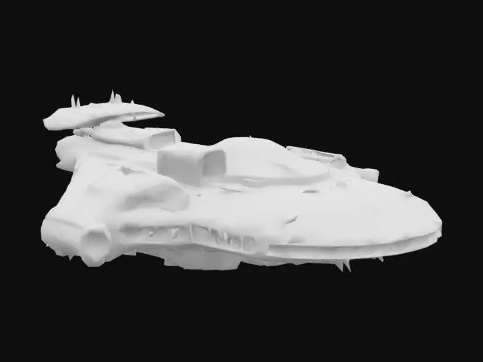 3D model for create massive Atari-branded mothership with a retro-futuristic design, glowing engines, and the classic Atari logo integrated into its hull.

Features:
Huge, imposing mothership with a central command sphere

Glowing engine arrays for a sci-fi feel

Atari branding on the hull and wings

Neon-lit detailing for a retro arcade vibe

Deflector dish and sensor arrays for added realism
