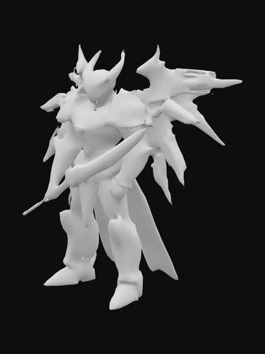 3D model for The final boss of the internet