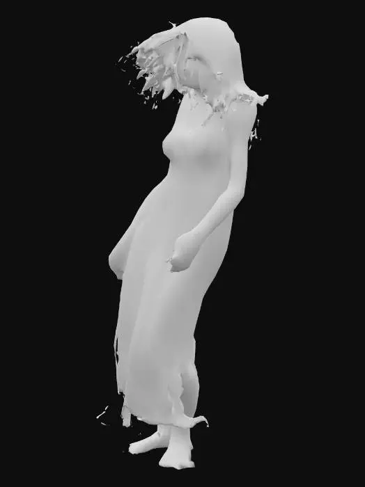 3D model for Haunting Presence